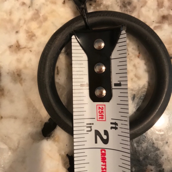 Pottery Barn Cast Iron Black Curtain Clip - Large - Picture 3 of 4